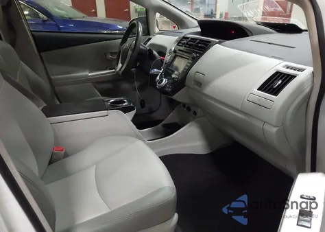 2012 Toyota Prius V Five from USA, damaged, VIN JTDZN3EU7C3145884